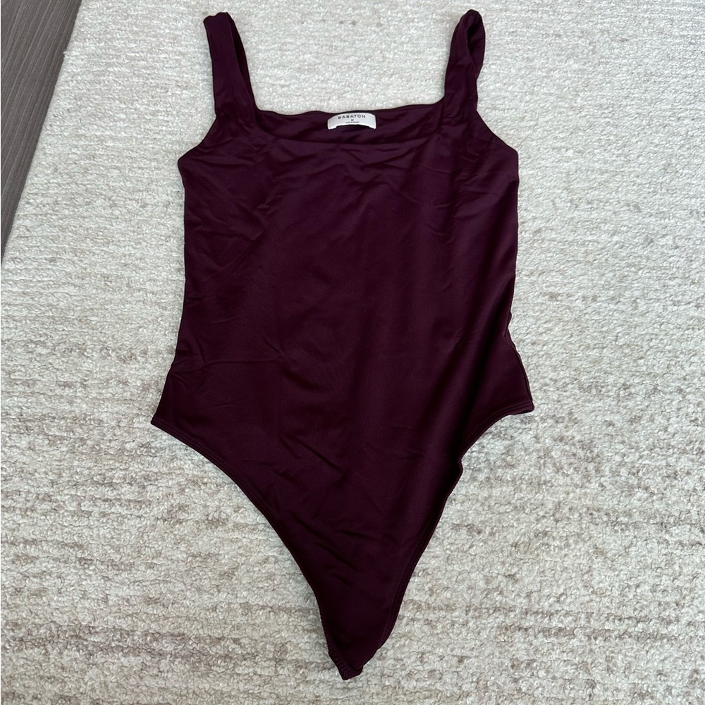 Aritzia Babaton Bodysuit- medium, deep purple